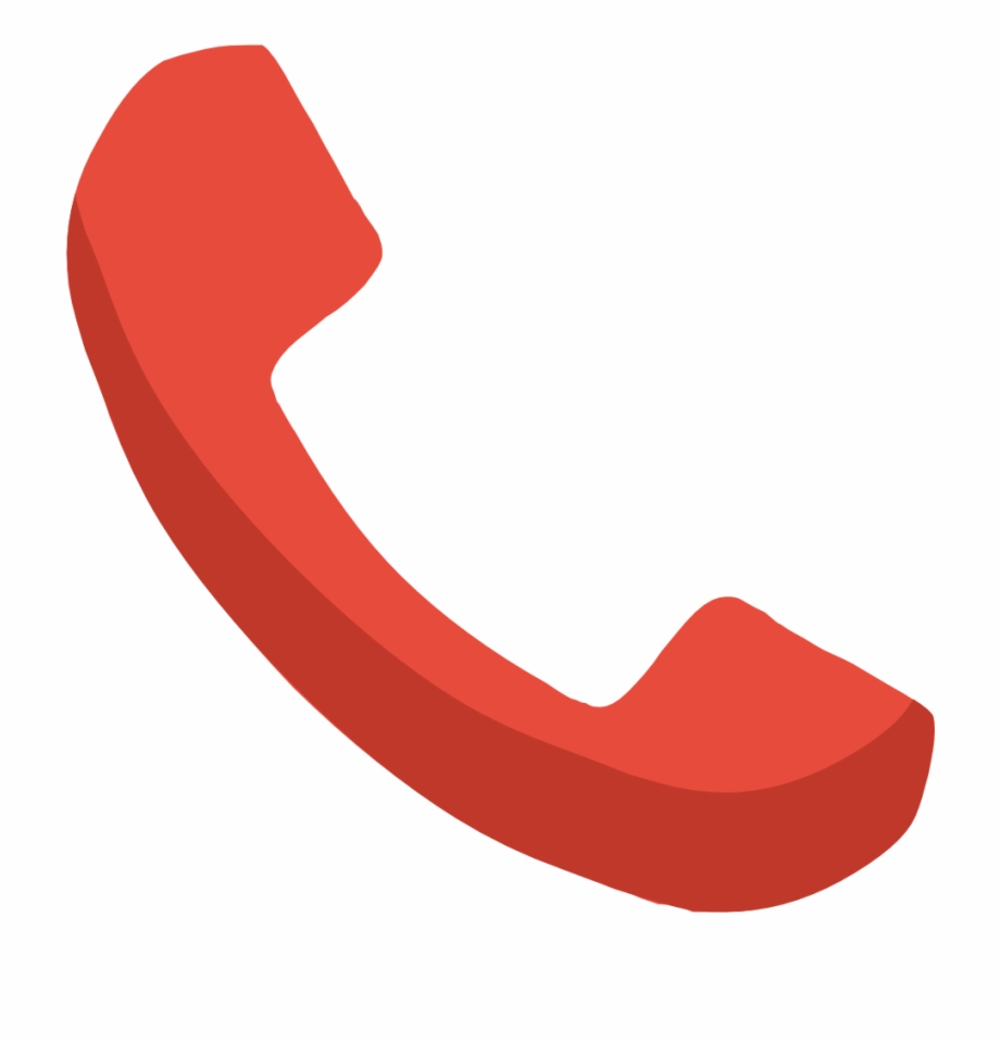 Red phone icon.