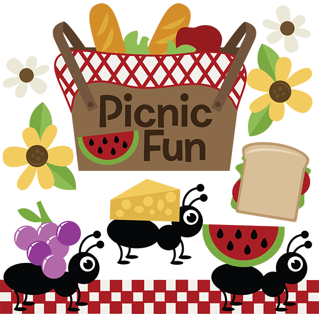 picnic clipart cute