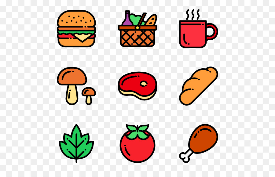 Food background clipart.