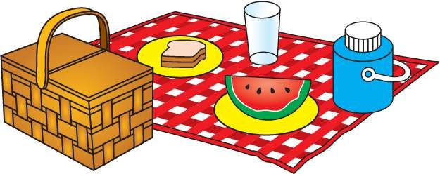 Summer picnic outdoors clip art free vector in open office