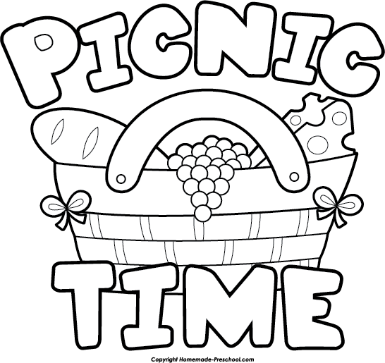 Free picnic clipart.