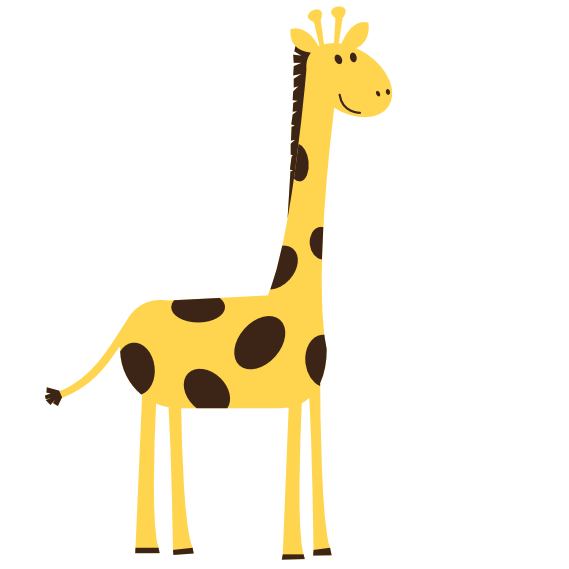 Clipart giraffe animal, Clipart giraffe animal Transparent
