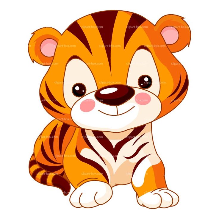 Animals clipart cute tiger gallery free images