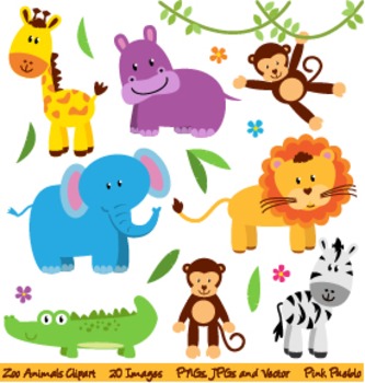 pictures of animals clipart wild