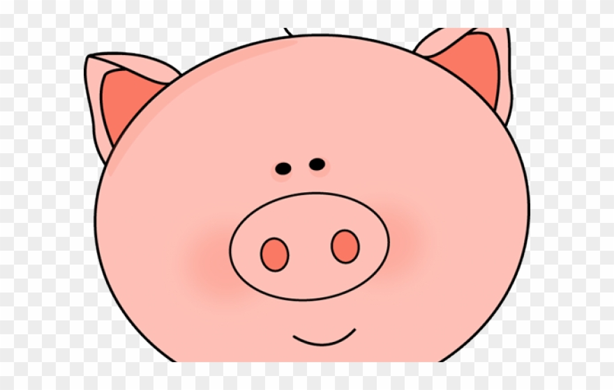 Pig clipart face.