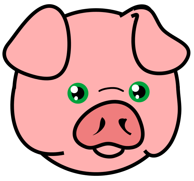 Free pig face.