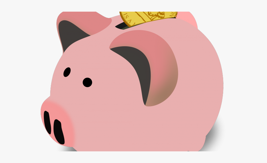 Pig clipart savings.