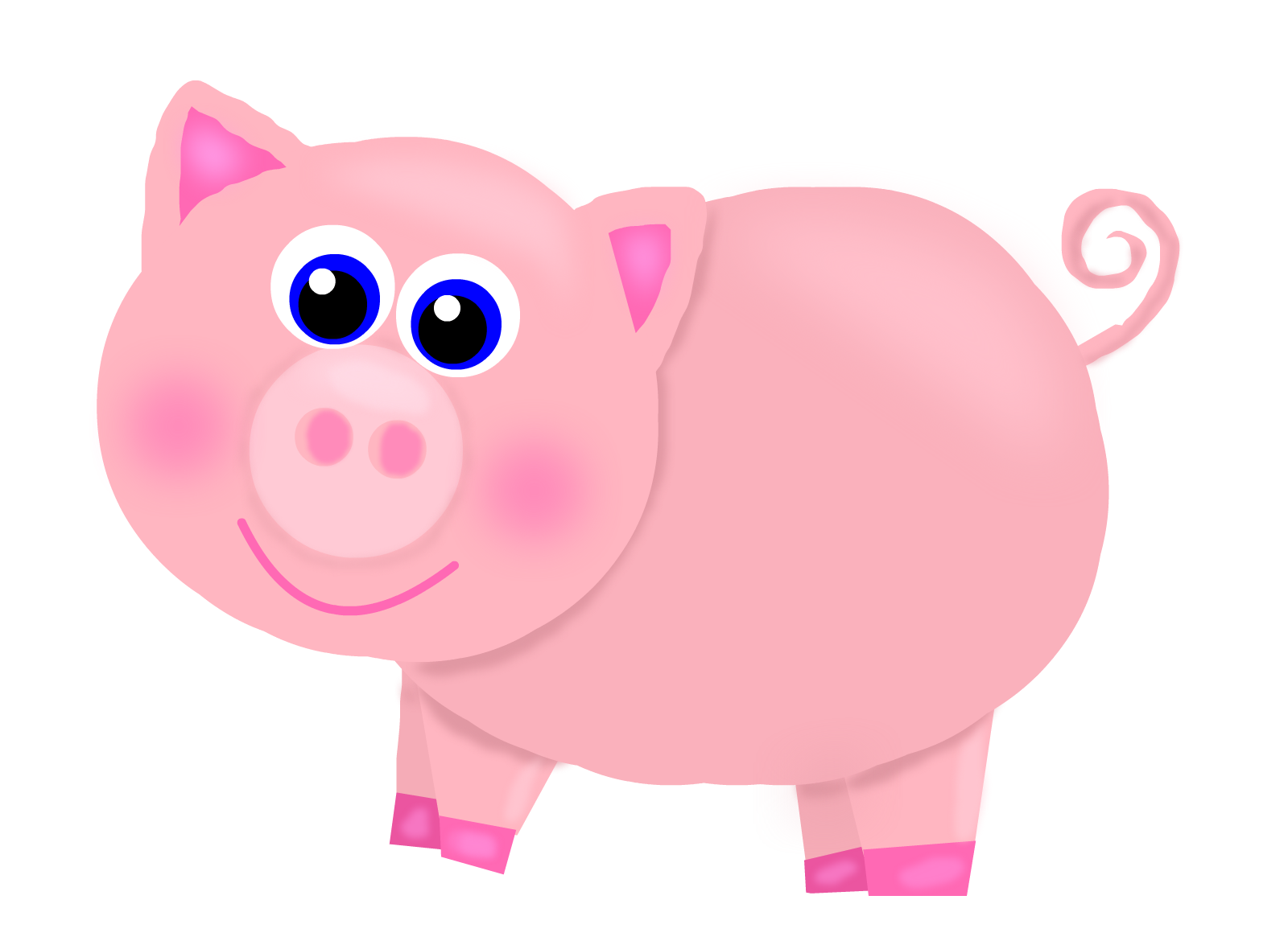 Pink Pig Clipart Free Download Clip Art