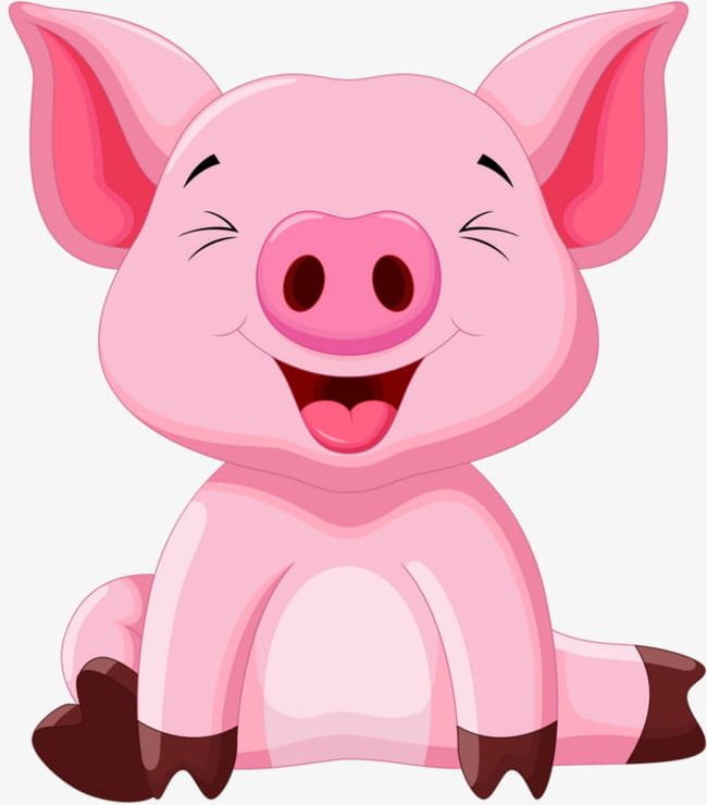 Pink Pig PNG, Clipart, Animal, Cartoon, Pig, Pig Clipart