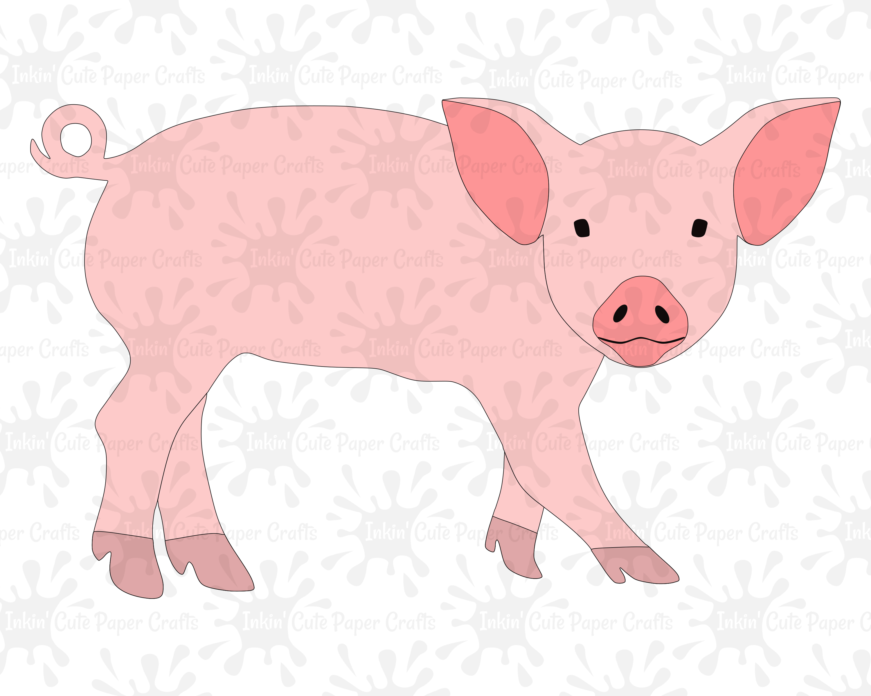 Pig SVG Pig Clipart