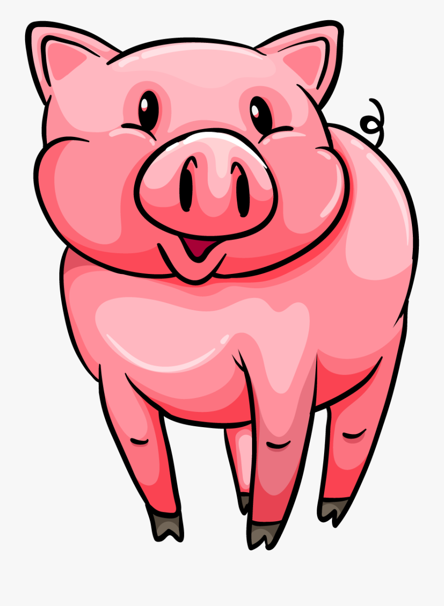 Pig clipart fat.