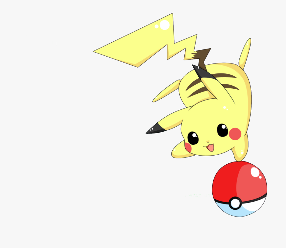 Pokeball Clipart Cute Pikachu