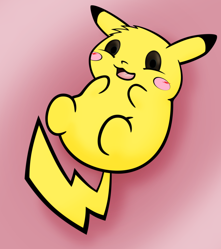 Pikachu drawing clipart.