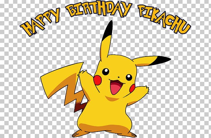 pikachu clipart birthday