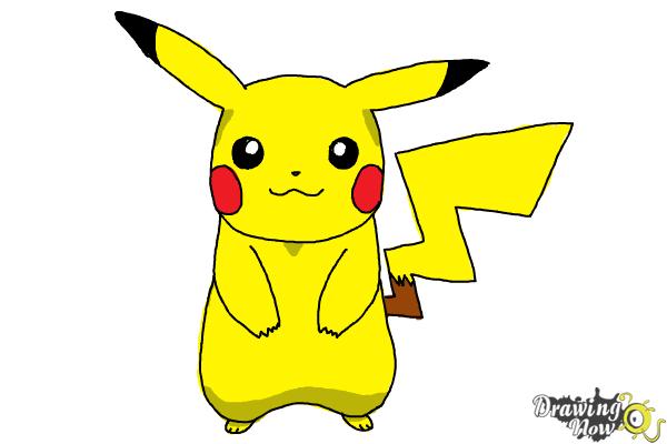 How draw pikachu.