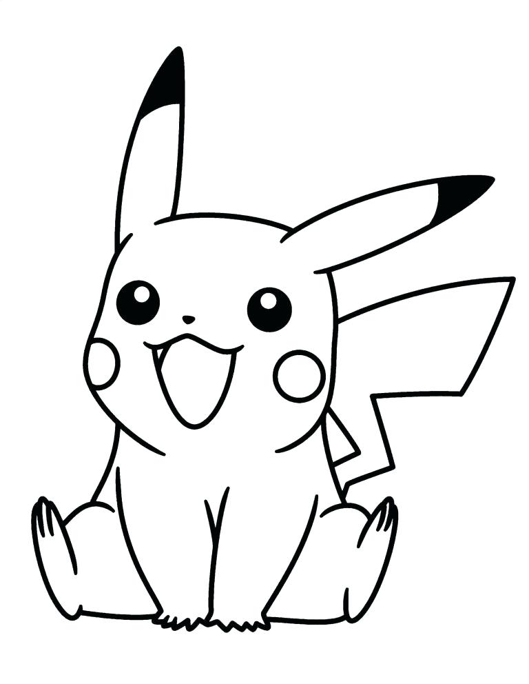 Pikachu Drawing Easy
