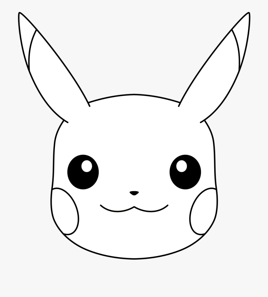 Printable Pikachu Face Printable Templates