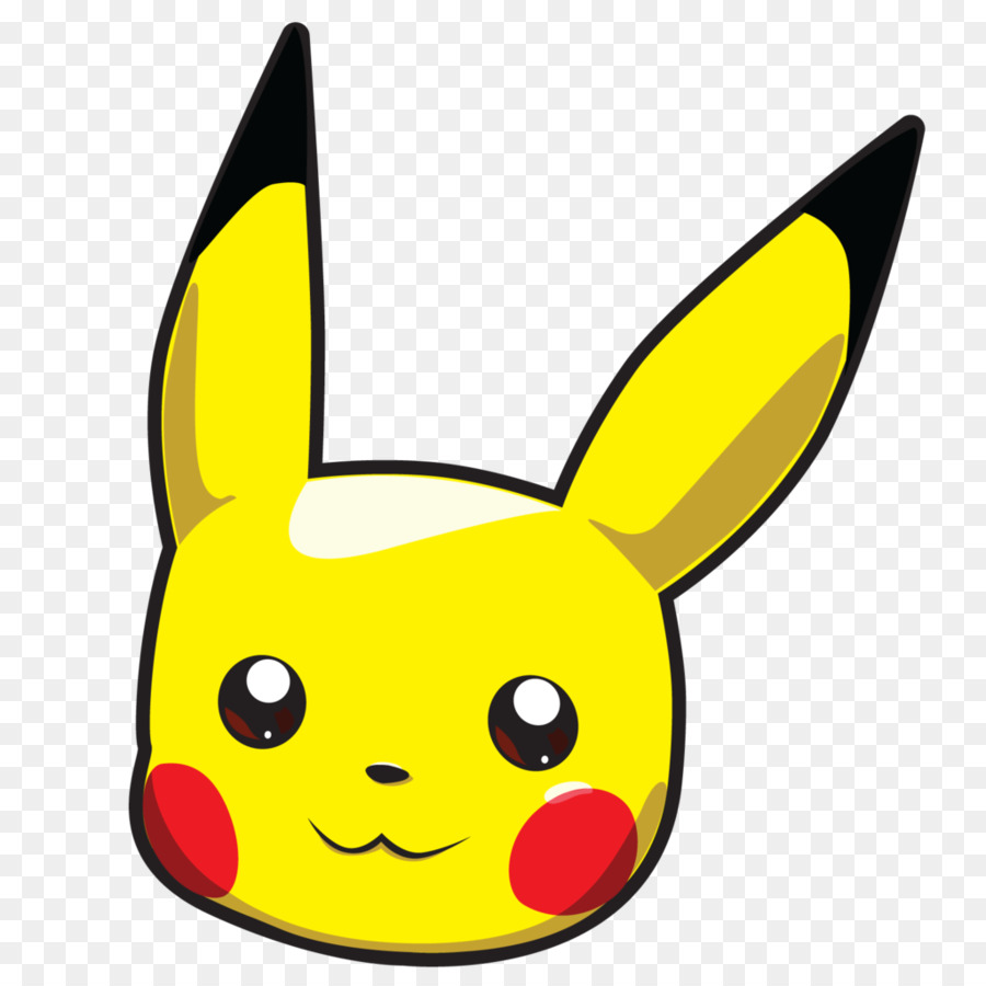 Pikachu cartoon clipart.