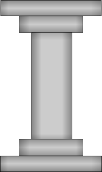 Plain column clip.