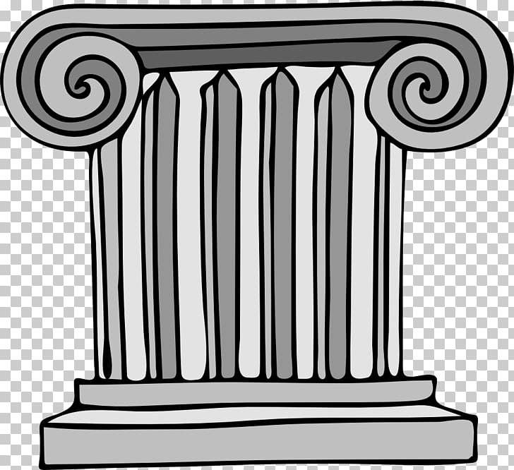 Column Ionic order Cartoon , colosseum PNG clipart