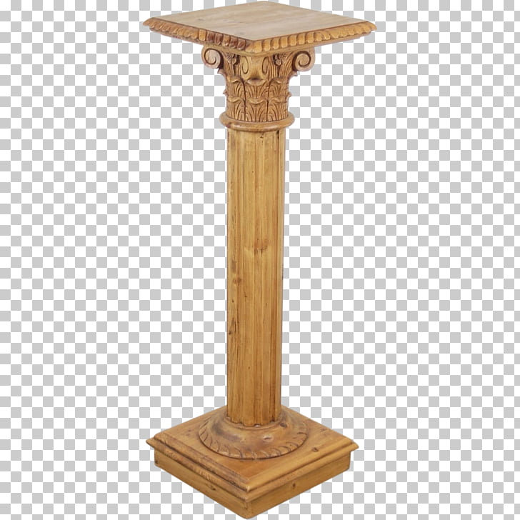 Furniture Pedestal, greek architectural pillar decoration