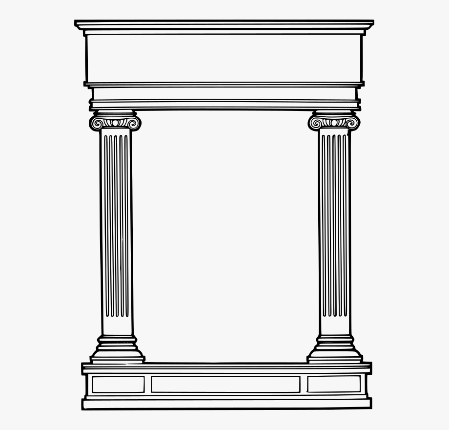 Greek Columns Clipart