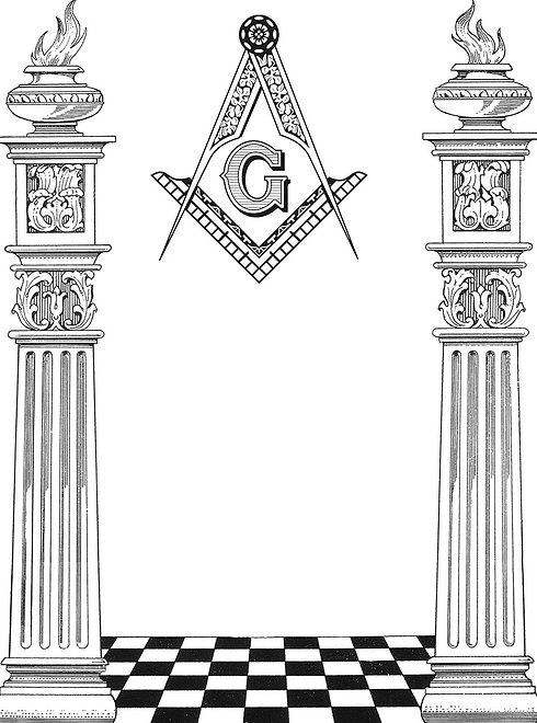 Free masonic columns.