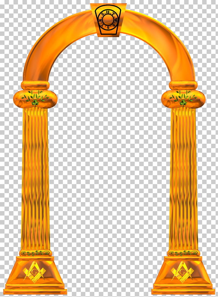 Gateway Arch Column Golden Arches , Golden Arch s PNG