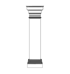 Column Pillar Single Vector Images