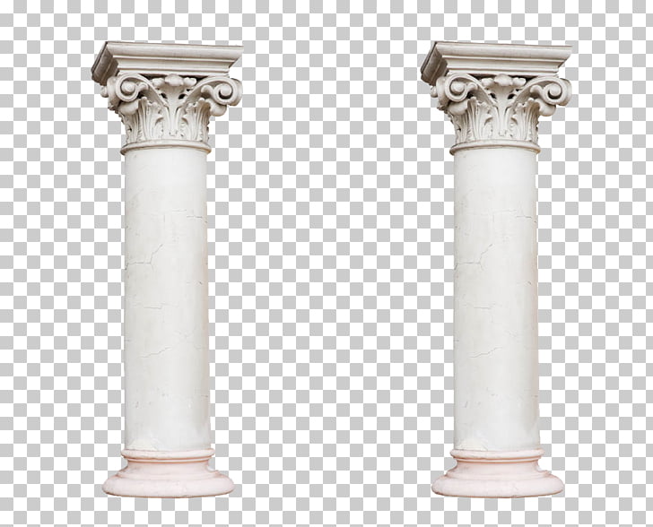 Column illustration classical.