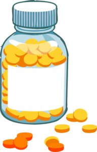 Pill bottle cartoon clipart images gallery for free download