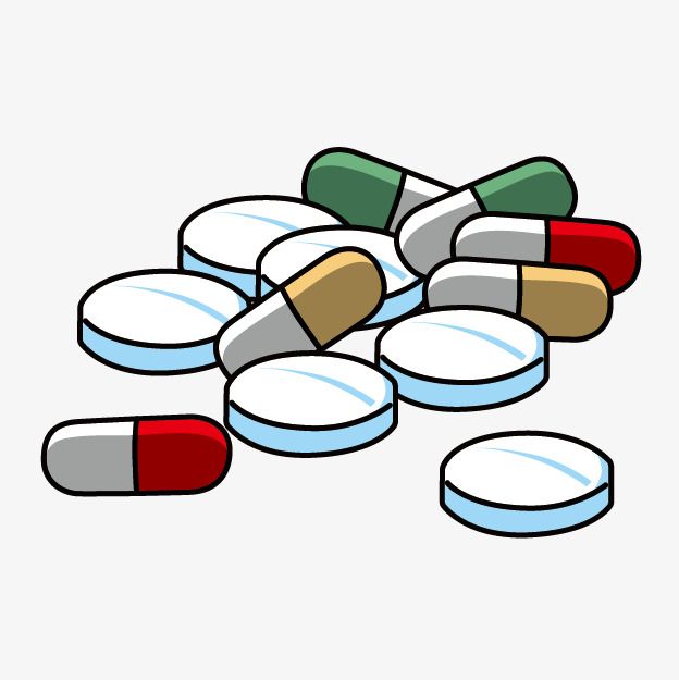 pills clipart cartoon