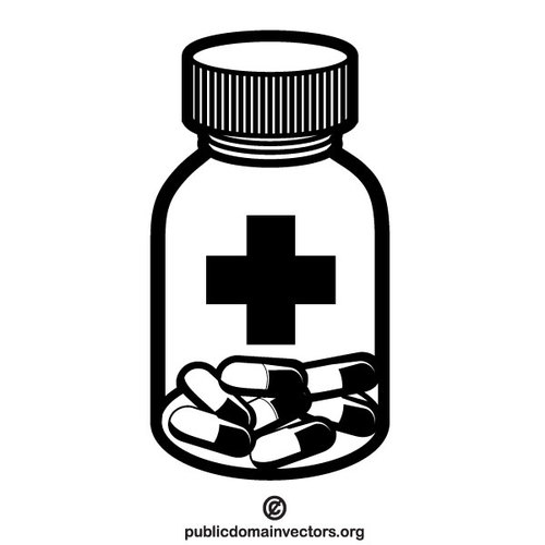 Pill container public.