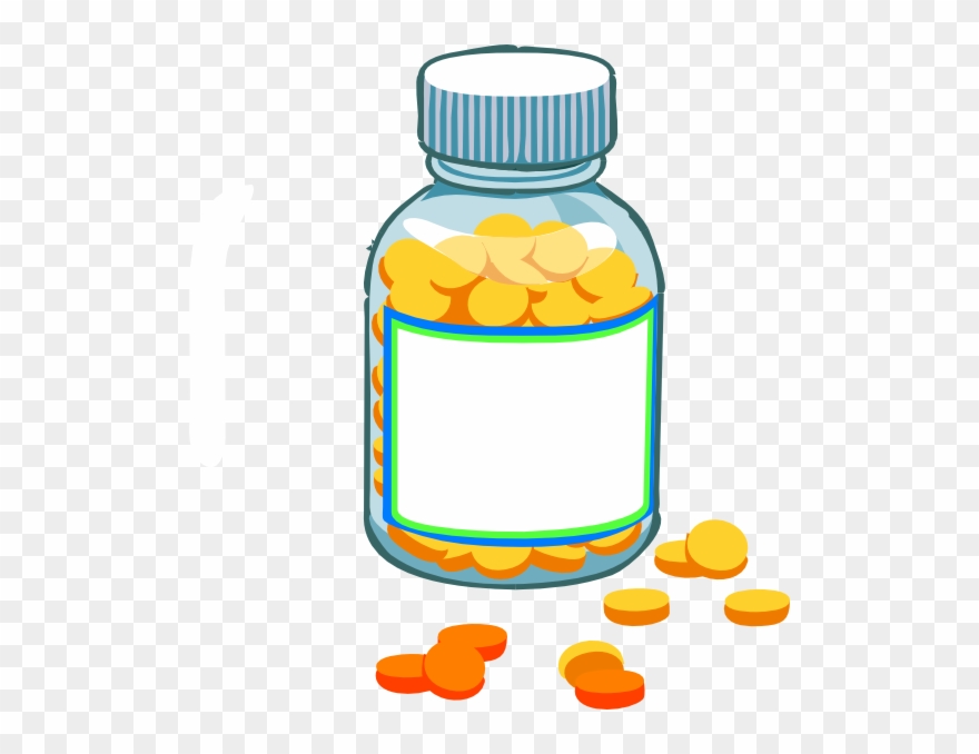 Transparent background pill.