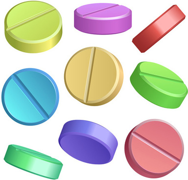 Vector pills free vector download