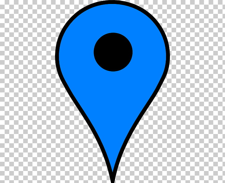 Blue Map Pin, red and black GPS locator logo PNG clipart