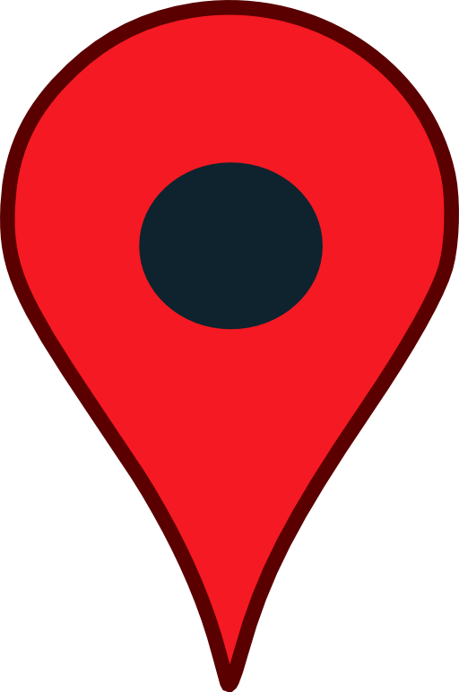 Map pin clipart.