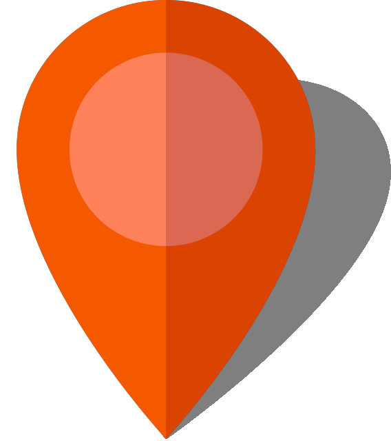 Location clipart orange, Location orange Transparent FREE
