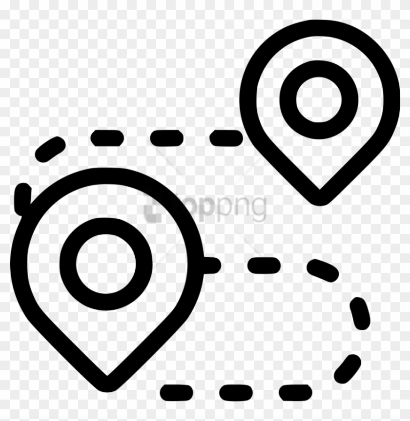 Free Png Marker Direction Pin Plan Travel Svg Icon