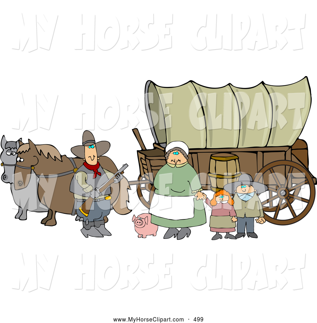 Pioneer Clipart old fashioned