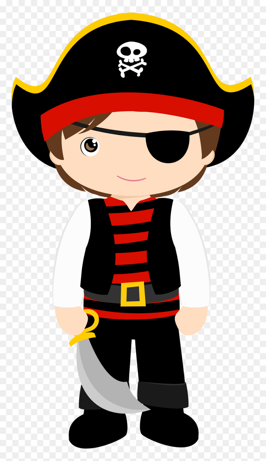 Boy Pirate Clipart, HD Png Download