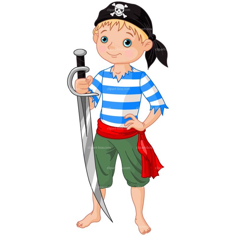 Boy Pirate Clipart