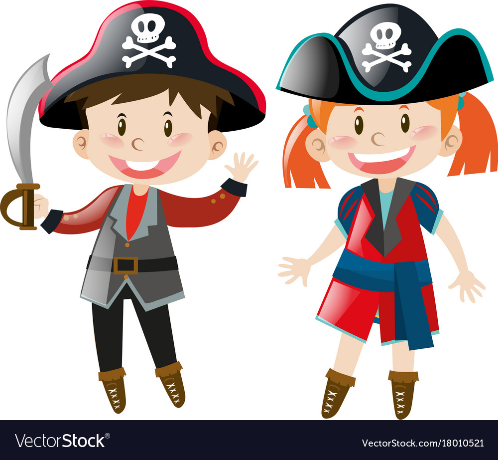 Png Boy And Girl Pirate High Resolution