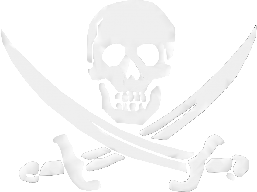 Skull pirate png.