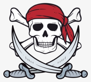 Pirate flag png.