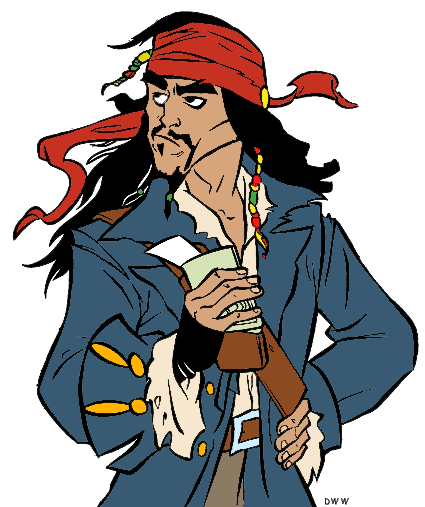 Free cartoon pirate.