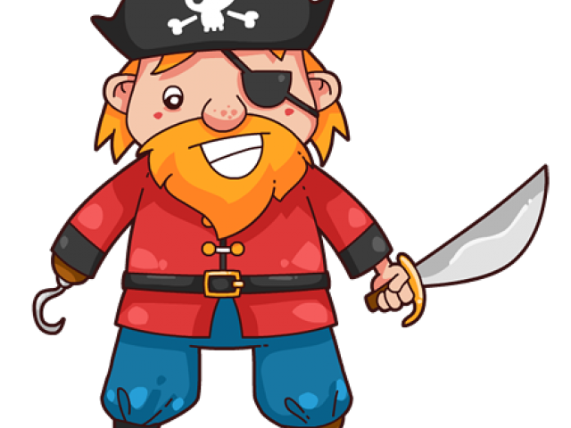 Pirate clipart scary.