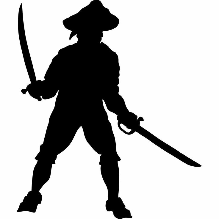 Free Pirate Silhouette Cliparts, Download Free Clip Art