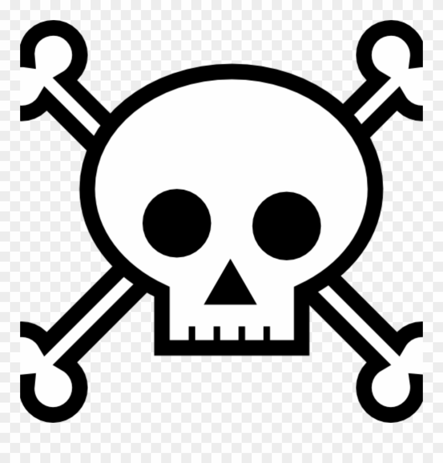 Download Skull And Crossbones For Pirates Clipart Skull