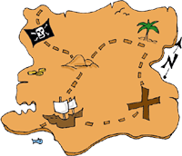 76 pirate map.